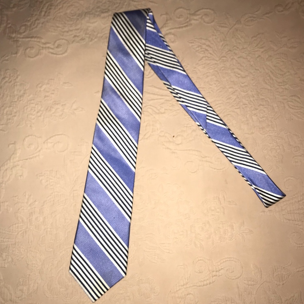 J.S. Blank & Co. Blue striped Tie